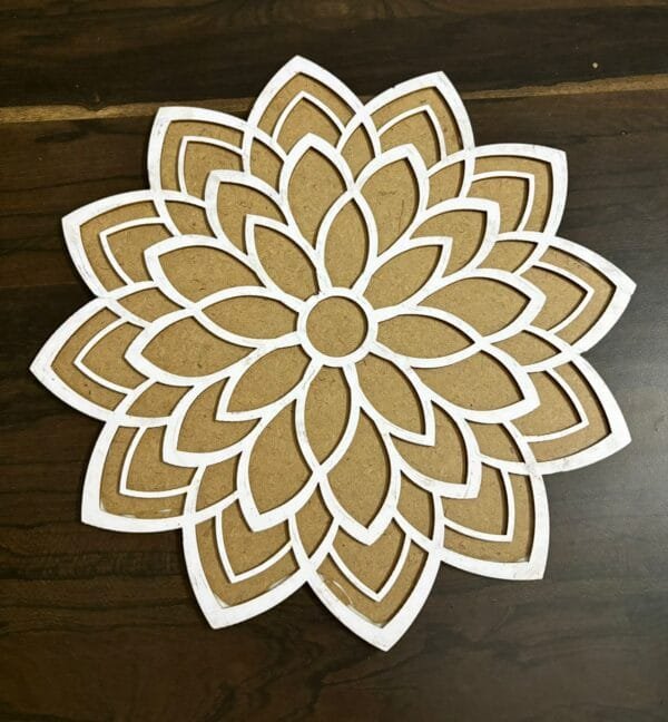 A MDF Rangoli